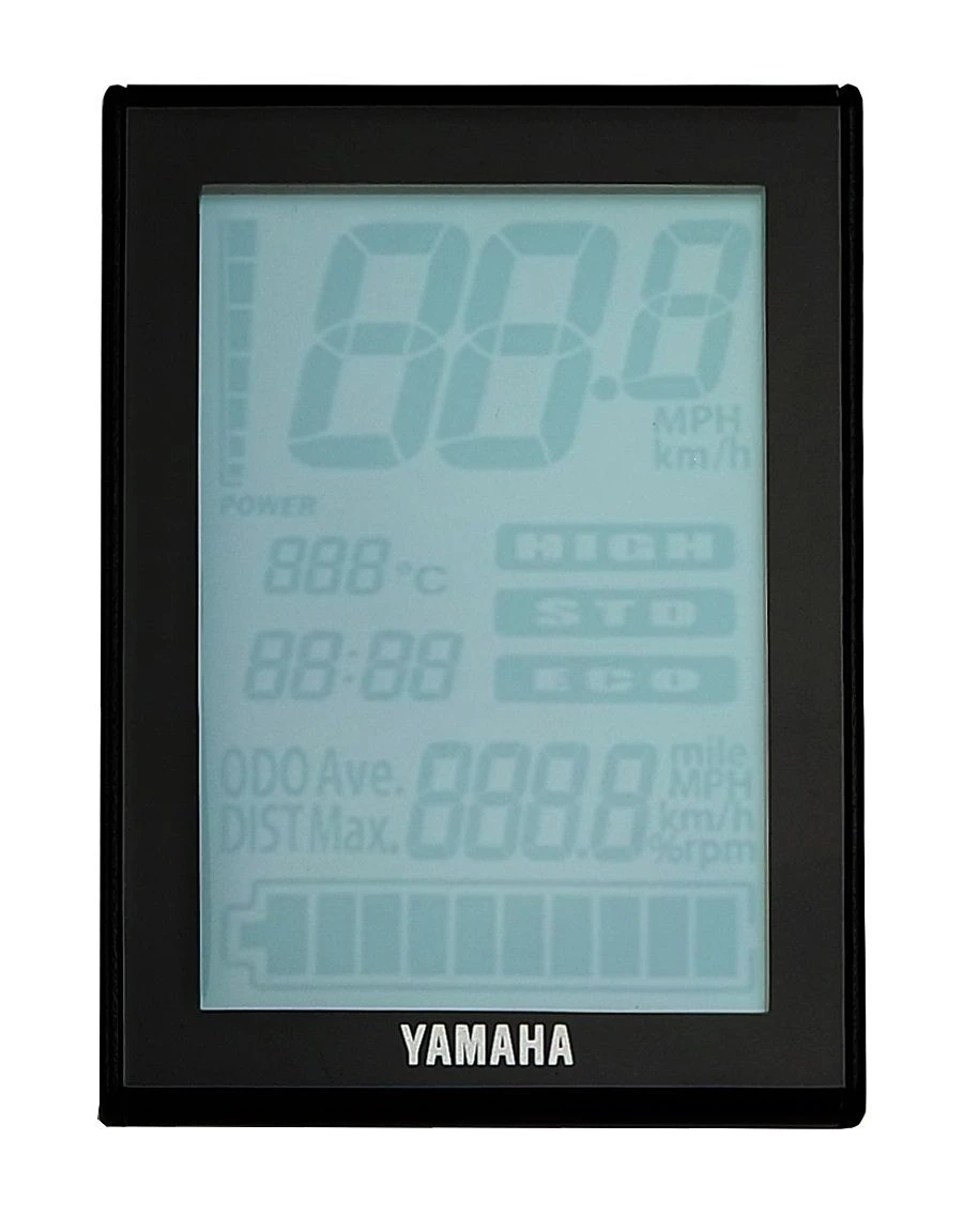 Yamaha EBike - Ecran De Contrôle LCD Pour Vélo électrique (dès 2016) 1 Yamaha EBike - Ecran De Contrôle LCD Pour Vélo électrique (dès 2016)